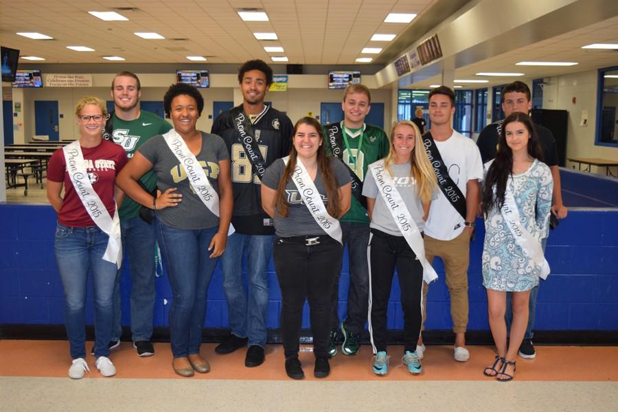 Prom court announced