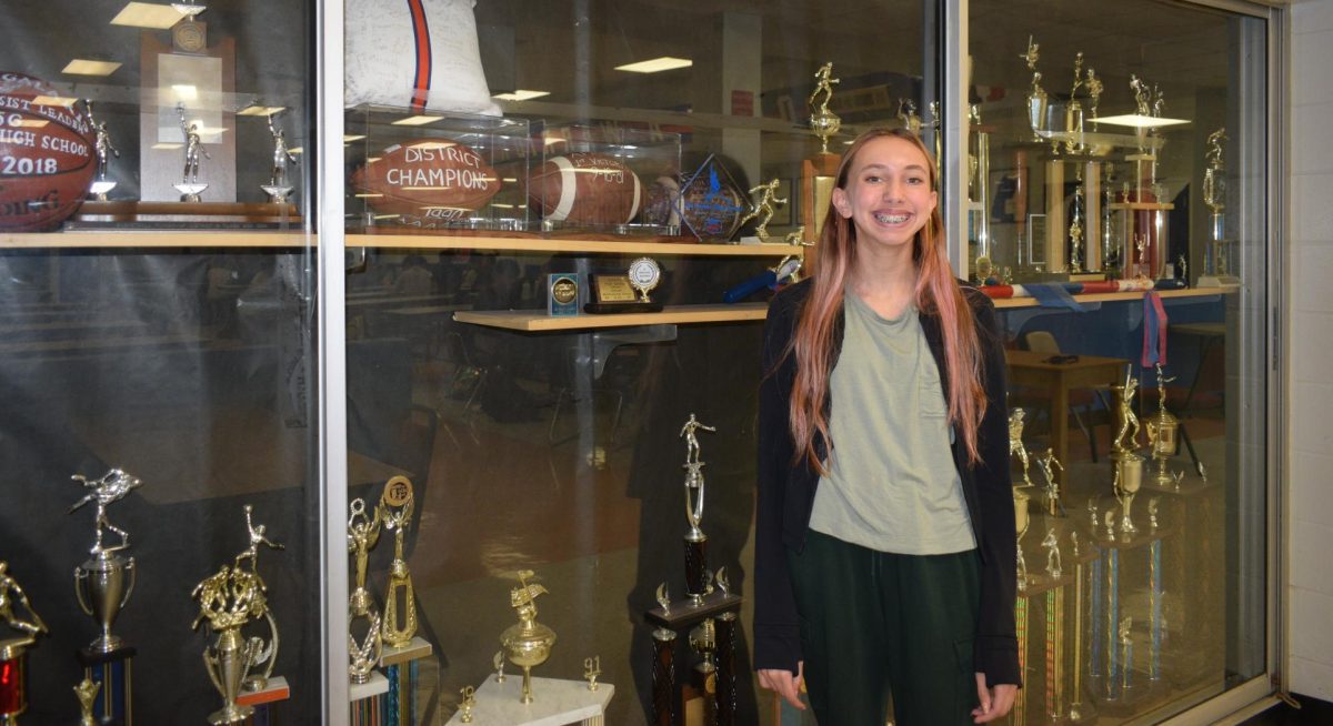 Kyleigh Carter enjoys the challenges that come with school and sports. 