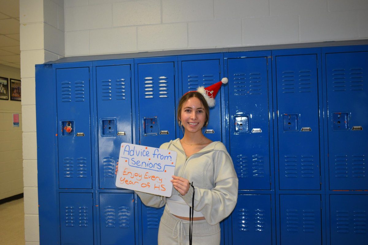 Cheyenne Crowley says, "Enjoy every year of high school."